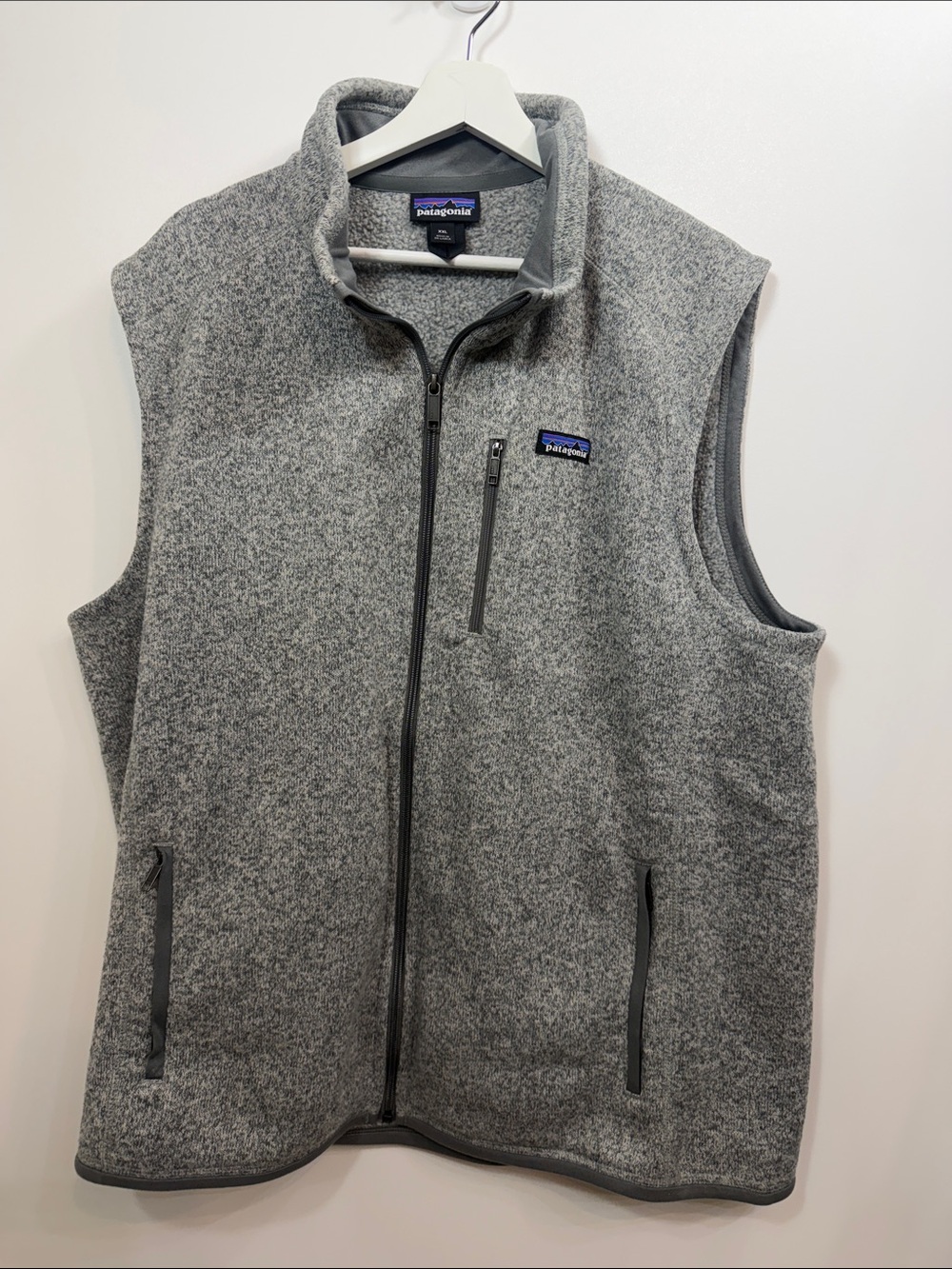 Patagonia Men’s better sweater gray vest size XXL